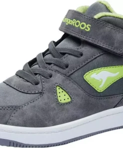 KangaROOS »Kalley II EV« Sneaker Grau-lime, Schwarz-weiß