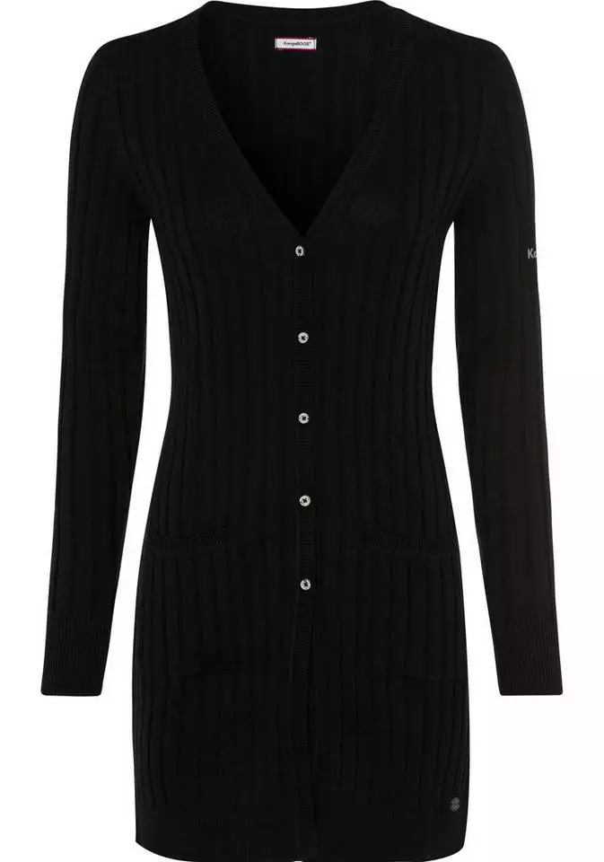 KangaROOS Sweatjacke NEUE KOLLEKTION Schwarz, Sand 4 KangaROOS Sweatjacke NEUE KOLLEKTION Schwarz, Sand – Bild 4