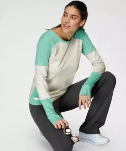 KangaROOS Sweatshirt im modischen Color-Blocking Koralle-grau, Hellt&uuml;rkis-ecru, Schwarz-wei&szlig; -KangaROOS Verkaufsladen 5411aa8f af5d 5945 a92d 2de8ffc2fe7c