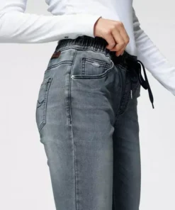 KangaROOS Jogg Pants in Denim-Optik mit elastischem Bündchen Black-used, Dark-rinsed, Blue-used, Schwarz -KangaROOS Verkaufsladen 54be4eaa df5c 51c8 b47c dddcca636efd