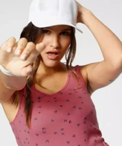 KangaROOS Ripptanktop im Doppelpack - 1x uni + 1x bedruckt Marine-wei&szlig;, Wei&szlig;-marine, Himbeere-hellgrau-meliert -KangaROOS Verkaufsladen 5549d940 4e1c 59e8 91b3 510827a723d7