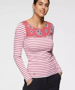 KangaROOS Langarmshirt mit modischem Streifen und Blumen-Mix - NEUE KOLLEKTION Marine-weiß, Anthrazit-weiß, Rosa-weiß 14 KangaROOS Langarmshirt mit modischem Streifen und Blumen-Mix - NEUE KOLLEKTION Marine-weiß, Anthrazit-weiß, Rosa-weiß -KangaROOS Verkaufsladen 59da0b99 0782 59f9 b2ba 1a4b49d8c7a1