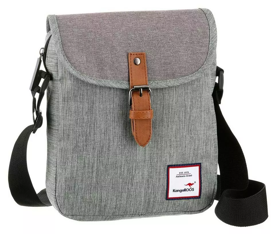 KangaROOS Umhängetasche »Creek«, in schickem Design Grau, Blau, Dunkelblau, Sand 1 KangaROOS Umhängetasche »Creek«, in schickem Design Grau, Blau, Dunkelblau, Sand