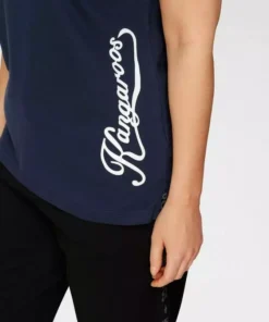 KangaROOS T-Shirt Große Größen Schwarz-wei&szlig;, Weinrot, Fuchsia, Marine -KangaROOS Verkaufsladen 5c91e968 2ab2 5f34 affd 0110359aab9c