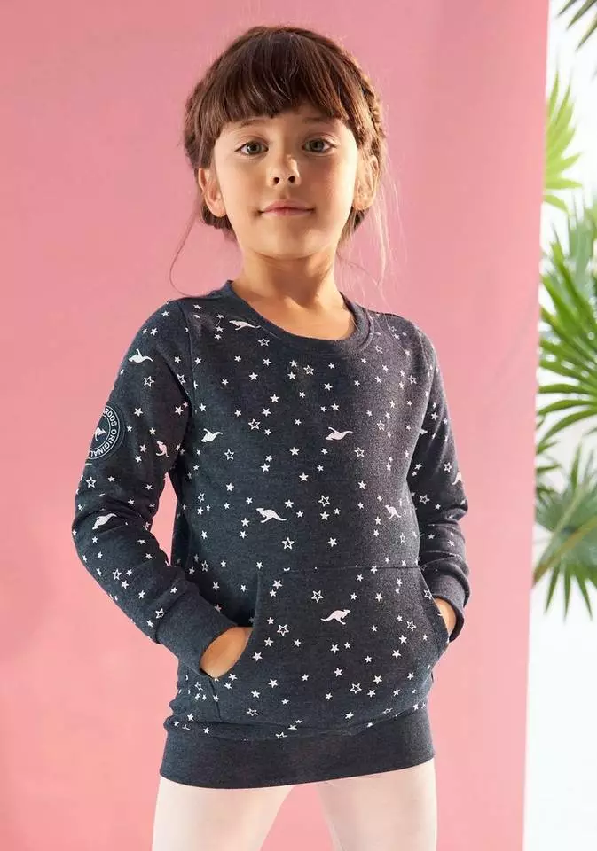 KangaROOS Longsweatshirt mit Kängurutasche 4 KangaROOS Longsweatshirt mit Kängurutasche – Bild 4