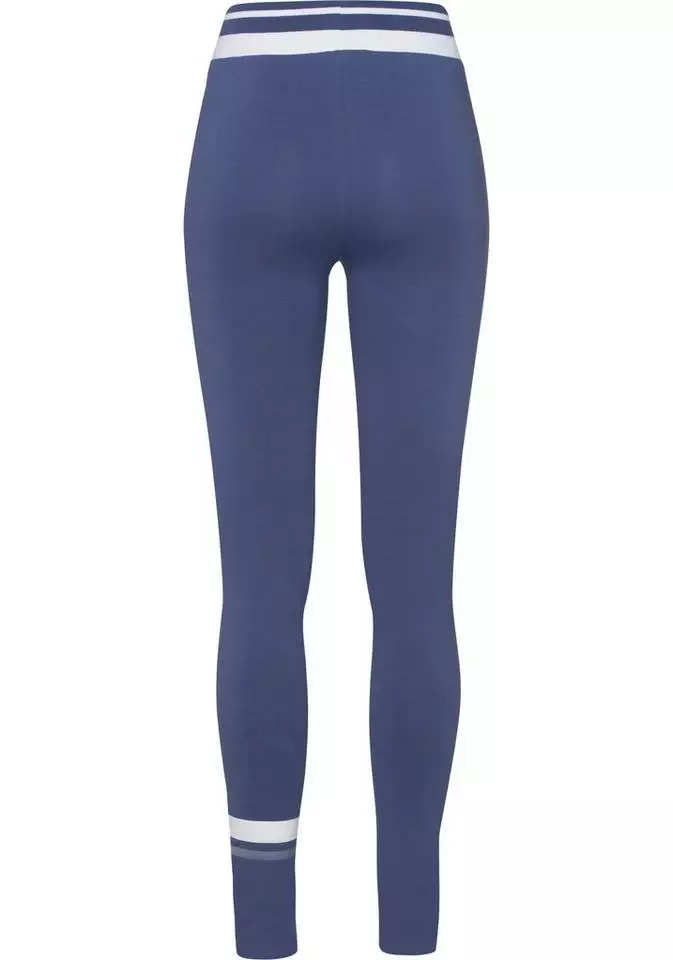 KangaROOS Leggings mit breitem Rippenbund & Kontraststreifen Schwarz, Jeansblau 6 KangaROOS Leggings mit breitem Rippenbund & Kontraststreifen Schwarz, Jeansblau – Bild 6