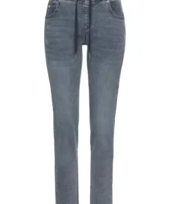 KangaROOS Jogg Pants in Denim-Optik mit elastischem Bündchen Black-used, Dark-rinsed, Blue-used, Schwarz -KangaROOS Verkaufsladen 5dc75fe4 9227 54d7 8f29 fd606a375e16