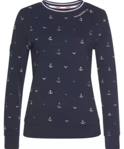 KangaROOS Sweatshirt in verschiedenen maritimen Druck-Varianten Wei&szlig;, Himbeere-meliert, Marine -KangaROOS Verkaufsladen 5e2a4191 ea28 5af5 b04d 4df22a7069fb