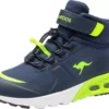 KangaROOS »KX-Hydro« Sneaker Wasserdicht Schwarz-orange, Navy-lime, Schwarz-grau, Schwarz-olivgrün