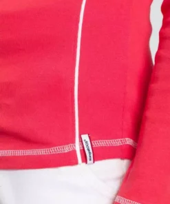 KangaROOS Langarmshirt mit Print Vorne und an Ärmeln Wei&szlig;, Koralle, Marine -KangaROOS Verkaufsladen 5fb15363 a24d 52bf 8cbe bd9abd8eabf1