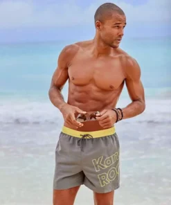 KangaROOS Badeshorts, mit großem Logoschriftzug Marine, Gr&uuml;n, Grau -KangaROOS Verkaufsladen 60e2571a 7df9 570f 97f8 855f485e7752