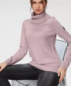 KangaROOS Rollkragenpullover in klassischer Form Pink-melange, Rosa, Schwarz, Wollwei&szlig; -KangaROOS Verkaufsladen 637b378e a836 5923 9b21 552ff7ce6f62