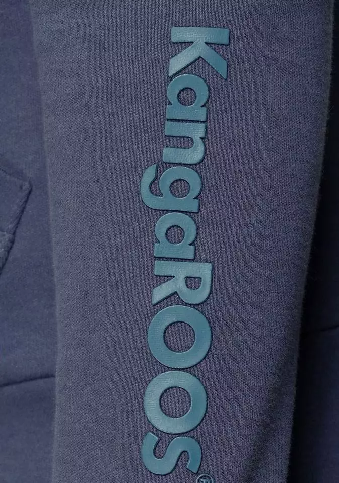 KangaROOS Sweatjacke mit bedrucktem Kapuzenfutter und Ärmelaufschlag - NEUE KOLLEKTION Schwarz-gepunktet, Marine-geblümt 7 KangaROOS Sweatjacke mit bedrucktem Kapuzenfutter und Ärmelaufschlag - NEUE KOLLEKTION Schwarz-gepunktet, Marine-geblümt – Bild 7