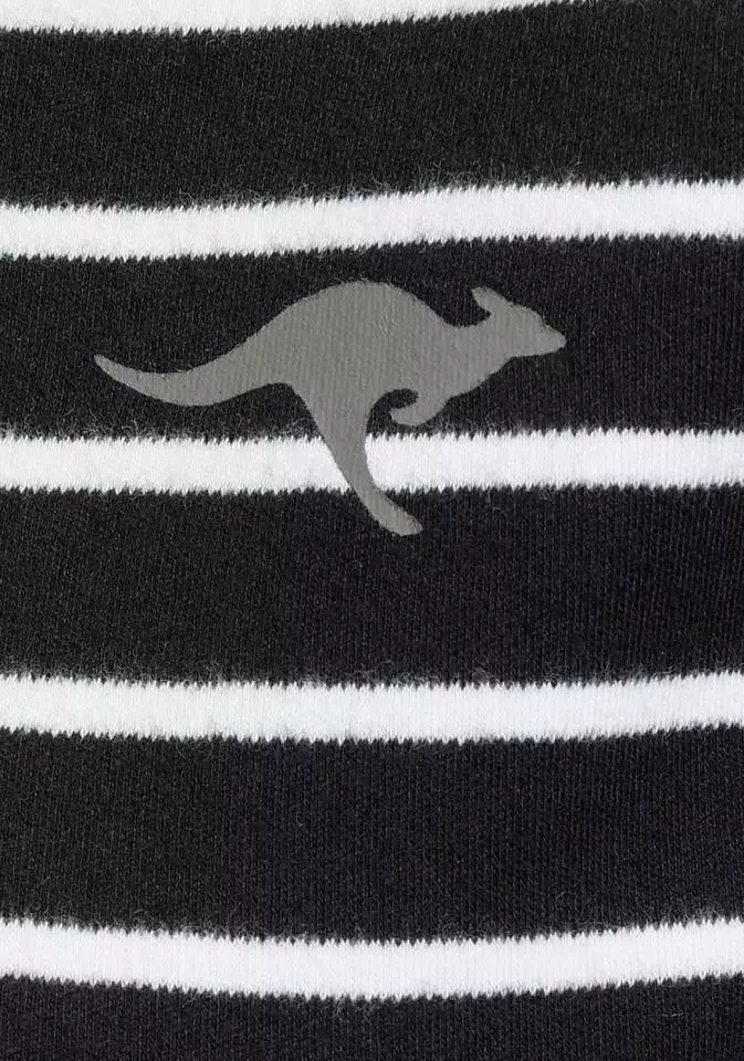 KangaROOS Sweatkleid im maritimen Streifenmuster Schwarz-wollweiß, Weiß-marine-gestreift 7 KangaROOS Sweatkleid im maritimen Streifenmuster Schwarz-wollweiß, Weiß-marine-gestreift – Bild 7