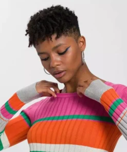 KangaROOS Rundhalspullover im sportivem Streifen-Design Bunt-lila, Weiß-marine-rot-gestreift, Wollweiß-rosa, Pink-orange-grün 11 KangaROOS Rundhalspullover im sportivem Streifen-Design Bunt-lila, Weiß-marine-rot-gestreift, Wollweiß-rosa, Pink-orange-grün -KangaROOS Verkaufsladen 6baa3b9d 03b4 5e77 a69d 77d11f383e2b