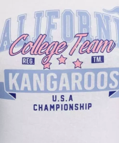 KangaROOS T-Shirt mit coolem Frontprint im College-Look - NEUE KOLLEKTION -KangaROOS Verkaufsladen 6bdcca21 8472 5433 bd62 ac5ce6a01174
