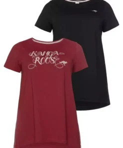 KangaROOS Longshirt (Packung, 2-tlg., 2er-Pack) Schwarz-fuchsia, Schwarz | dunkelrot, Wei&szlig; | marine -KangaROOS Verkaufsladen 6c96bf5c 0e0b 59d6 8ef6 c6855acda29e