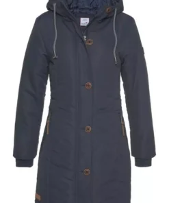 KangaROOS Parka mit großen Knöpfen und zweifarbiger Kordel - NEUE KOLLEKTION Marine, Anthrazit, Schwarz -KangaROOS Verkaufsladen 6cf41409 5845 5a14 bc61 ad8a94c7ddfc