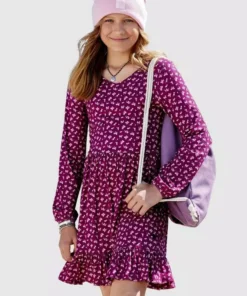 KangaROOS Jerseykleid mit kleiner Logostickerei