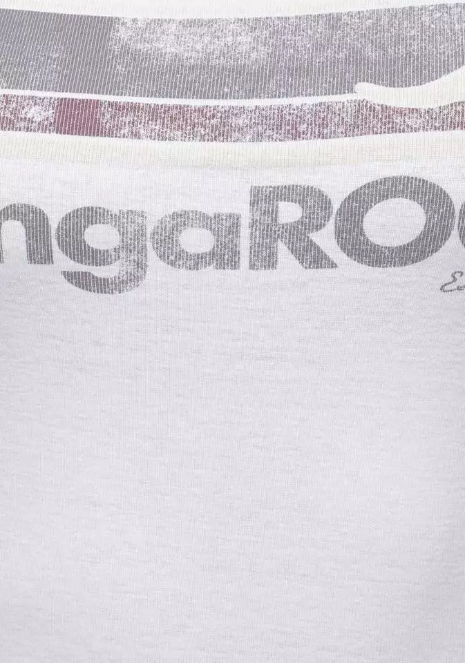 KangaROOS Print-Shirt mit Turn-up Ärmeln und collem Front-Druck 7 KangaROOS Print-Shirt mit Turn-up Ärmeln und collem Front-Druck – Bild 7