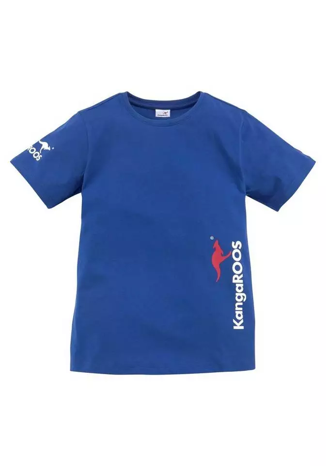 KangaROOS T-Shirt »mit seitlichem Logodruck« 2 KangaROOS T-Shirt »mit seitlichem Logodruck« – Bild 2