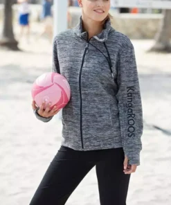 KangaROOS Fleecejacke »FLEECEJACKE« Große Größen Marine (Fleecejacke aus nachhaltigem Material), Anthrazit (Fleecejacke aus nachhaltigem Material), Anthrazit, Marine -KangaROOS Verkaufsladen 701af0b2 fc27 5688 993c 5b54f4bb855b