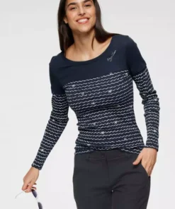 KangaROOS 2-in-1-Langarmshirt mit modischem Uni + Allover-Druck Mix - NEUE KOLLEKTION Mauve, Schwarz, Marine -KangaROOS Verkaufsladen 7143e098 7089 5861 be51 484c86a40dfd