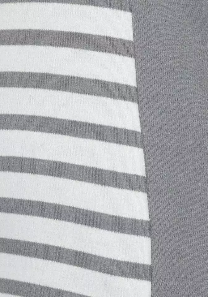 KangaROOS Streifenpullover mit tollem hohen Kragen und Tunnelzug - NEUE KOLLEKTION Grafit-wollweiß, Hellblau-marine 5 KangaROOS Streifenpullover mit tollem hohen Kragen und Tunnelzug - NEUE KOLLEKTION Grafit-wollweiß, Hellblau-marine – Bild 5