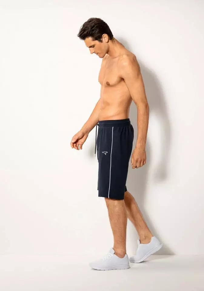 KangaROOS Relaxshorts mit kleinem Logodruck Schwarz, Navy 8 KangaROOS Relaxshorts mit kleinem Logodruck Schwarz, Navy – Bild 8