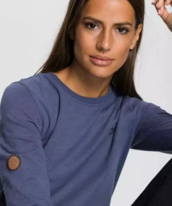 KangaROOS Longsweatshirt mit silver-foil-logo-print auf der Brust - NEUE KOLLEKTION Schwarz, Blau-meliert, Mauve-meliert 12 KangaROOS Longsweatshirt mit silver-foil-logo-print auf der Brust - NEUE KOLLEKTION Schwarz, Blau-meliert, Mauve-meliert -KangaROOS Verkaufsladen 77faa418 ff1f 53d8 98c1 d3462ed413e0