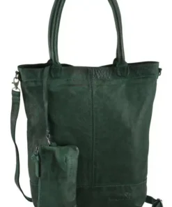 KangaROOS Shopper »Amber«, aus Leder mit abnehmbarer Reißverschluss-Tasche Orange, Grau, Schwarz, Dunkelgr&uuml;n -KangaROOS Verkaufsladen 79d46409 e30b 5900 8beb c902fc02c949