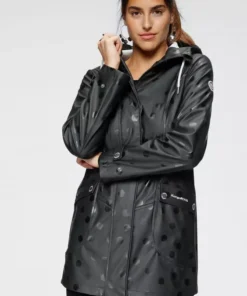 KangaROOS Regenjacke mit reflektierenden Logo-Drucken Schwarz-gepunktet, Gelb, Marine-gepunktet -KangaROOS Verkaufsladen 7c841d97 3a23 53d3 a682 8107472a0140