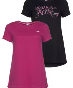 KangaROOS Longshirt (Packung, 2-tlg., 2er-Pack) Schwarz-fuchsia, Schwarz | dunkelrot, Wei&szlig; | marine -KangaROOS Verkaufsladen 7dcc3395 8c65 504d a089 8026cbfb885a