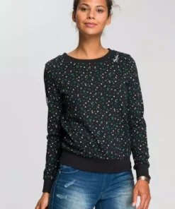 KangaROOS Sweatshirt im sportlichen Minimal-Print Marine-bedruckt, Bordeaux-meliert-bedruckt, Schwarz-wei&szlig;, Wollwei&szlig;-meliert -KangaROOS Verkaufsladen 7deeae10 1a79 5987 81c8 03e814785f09