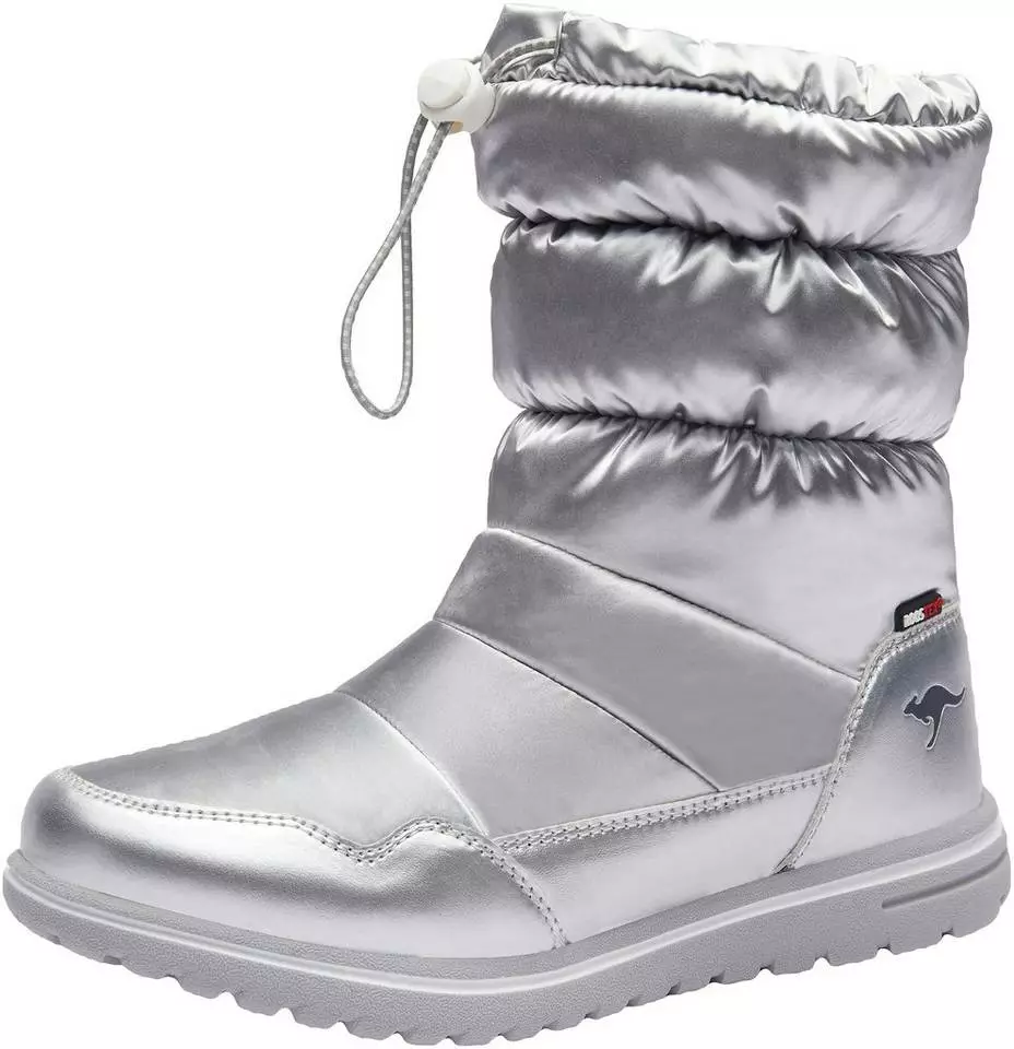 KangaROOS »K-Wowi Coll ROOSTEX« Winterstiefel Schwarz, Silberfarben 23 KangaROOS »K-Wowi Coll ROOSTEX« Winterstiefel Schwarz, Silberfarben – Bild 23