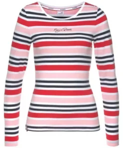 KangaROOS Langarmshirt im tollen Streifen-Design und Logo-Druck - NEUE KOLLEKTION Marine-petrol-coral-weiß, Rot-rosa-marine-weiß 15 KangaROOS Langarmshirt im tollen Streifen-Design und Logo-Druck - NEUE KOLLEKTION Marine-petrol-coral-weiß, Rot-rosa-marine-weiß -KangaROOS Verkaufsladen 827a69b2 b4de 57c5 be53 e361b92ce5c6