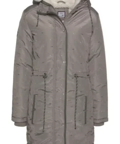 KangaROOS Outdoorjacke mit Teddyfell und Kapuze in uni und bedruckt Taupe-beige-bedruckt, Marine-beige -KangaROOS Verkaufsladen 851bebe5 76db 5fe5 89a0 b65c96fb9e90