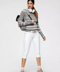 KangaROOS Rundhalspullover im stilvollem Streifen-Design Hellgrau-weiß-rosa, Rot-marine-weiß 11 KangaROOS Rundhalspullover im stilvollem Streifen-Design Hellgrau-weiß-rosa, Rot-marine-weiß -KangaROOS Verkaufsladen 895a87ee efe3 5e11 9dbe 554a81d998ab