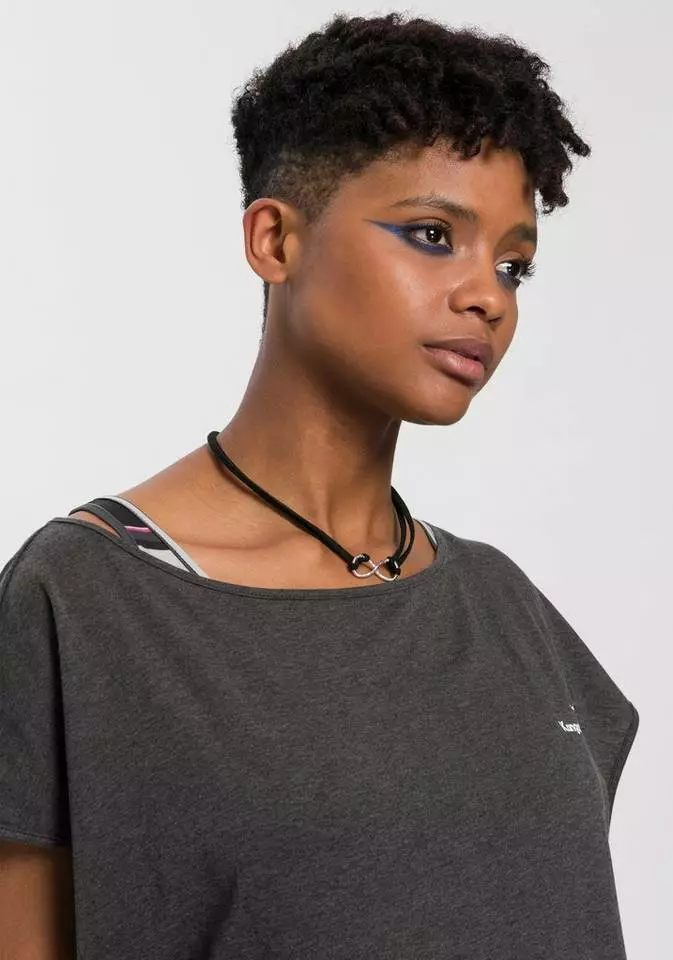 KangaROOS Jerseykleid (Set, 2-tlg., mit T-Shirt) mit Stretchanteil Türkis-weiß, Anthrazit-meliert-schwarz, Marine | rot-blau-gestreift 4 KangaROOS Jerseykleid (Set, 2-tlg., mit T-Shirt) mit Stretchanteil Türkis-weiß, Anthrazit-meliert-schwarz, Marine | rot-blau-gestreift – Bild 4