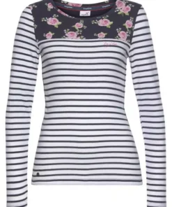 KangaROOS Langarmshirt mit modischem Streifen und Blumen-Mix - NEUE KOLLEKTION Marine-weiß, Anthrazit-weiß, Rosa-weiß 11 KangaROOS Langarmshirt mit modischem Streifen und Blumen-Mix - NEUE KOLLEKTION Marine-weiß, Anthrazit-weiß, Rosa-weiß -KangaROOS Verkaufsladen 89d8711f 4bfd 5d5c b188 f877427c8af5