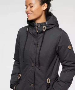 KangaROOS Winterjacke mit großen Knöpfen und dicker Kordel - NEUE KOLLEKTION Schwarz, Marine -KangaROOS Verkaufsladen 8ae05bd3 6ba3 5283 a446 85859f578ad2