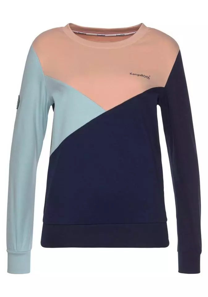 KangaROOS Sweatshirt mit asymetrischem Colour-Blocking - NEUE KOLLEKTION 6 KangaROOS Sweatshirt mit asymetrischem Colour-Blocking - NEUE KOLLEKTION – Bild 6