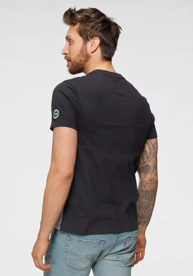 KangaROOS Rundhalsshirt mit Logofrontprint 2 KangaROOS Rundhalsshirt mit Logofrontprint – Bild 2