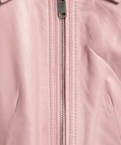 KangaROOS Lederjacke im schlichtem Hemdkragen und Reißverschlüssen - NEUE KOLLEKTION Rosa, Taupe, Schwarz -KangaROOS Verkaufsladen 92de1db3 6c54 551e bc94 04356c9ae458