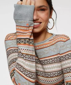 KangaROOS Rundhalspullover im Jaquard-Feinstrick Bunt, Natur-braun 13 KangaROOS Rundhalspullover im Jaquard-Feinstrick Bunt, Natur-braun -KangaROOS Verkaufsladen 9425dd31 43ba 55ad 9916 4df09a4f5464