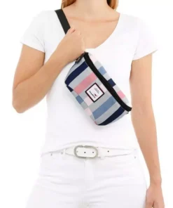 KangaROOS Bauchtasche, mit praktischem Reißverschluss-Rückfach Blau-geblümt, Bunt-gestreift -KangaROOS Verkaufsladen 94b79be2 ff6d 5b60 b08a 7841fa17548f