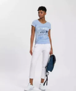 KangaROOS Print-Shirt mit auffälligem Glitzer-Druck Weiß, Schwarz, Hellblau, Marine -KangaROOS Verkaufsladen 9532d34e 3005 5211 9138 ecfed3ed316b