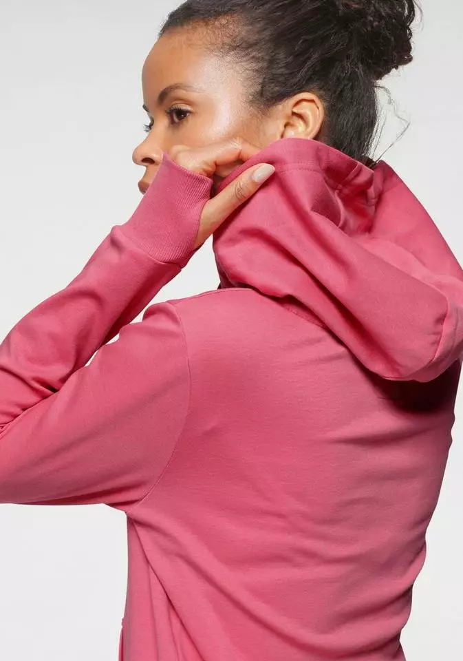 KangaROOS Hoodie mit coolem Logo-Front-Print - NEUE KOLLEKTION Schwarz, Himbeere 3 KangaROOS Hoodie mit coolem Logo-Front-Print - NEUE KOLLEKTION Schwarz, Himbeere – Bild 3