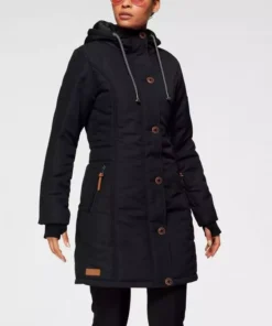 KangaROOS Parka mit großen Knöpfen und zweifarbiger Kordel - NEUE KOLLEKTION Marine, Anthrazit, Schwarz -KangaROOS Verkaufsladen 95cf6292 de05 5616 ba35 fa8c975e977c
