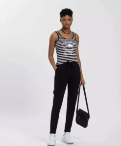 KangaROOS Tanktop mit großem Marken-Logo im Brustbereich Marine-wei&szlig;-gestreift, Himbeere-gestreift, Hellblau-wei&szlig;, Schwarz-hellgrau-meliert -KangaROOS Verkaufsladen 9805f68c e2d8 5a2d 94ca 0ffbe0d9fc48